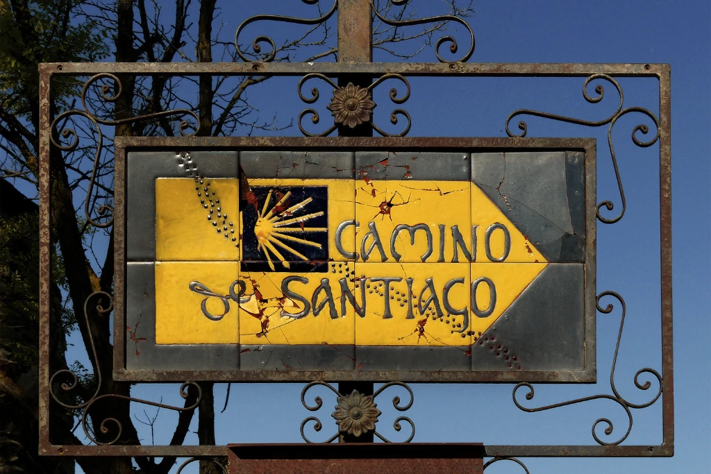 Letrero del Camino de Santiago | Que Onda