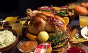 Pavo relleno | Dia de accion de gracias | Thanksgiving | Comida | Qué Onda