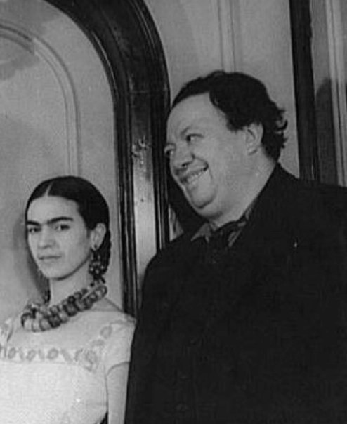 Frida Kahlo y Diego Rivera en 1932 | Qué Onda

