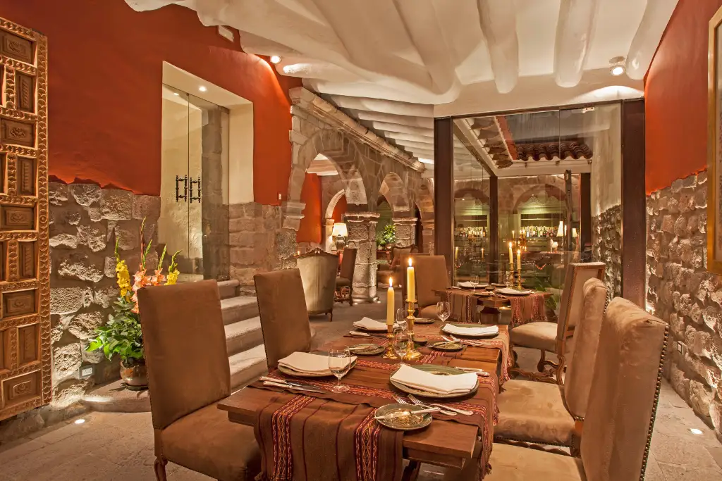 Inkaterra Machu Picchu Hotel La Casona Dining Room