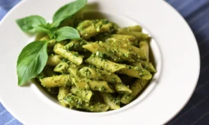 Pasta Penne en Salsa de Espinaca | Què Onda