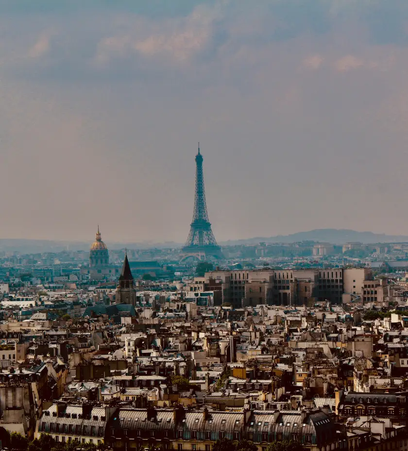 Vista panorámica de París | Qué Onda