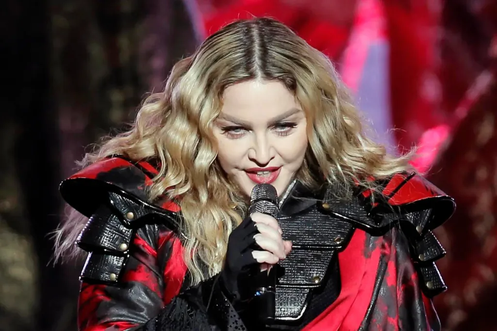 Madonna durante su 2016 Rebel Hearts Tour. | Qué Onda