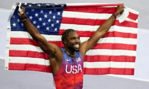 Noah Lyles gana medalla de oro el los 100 metros | Qué Onda