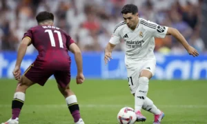 Real Madrid Brahim Díaz en acción contra el Valladolid | Qué Onda