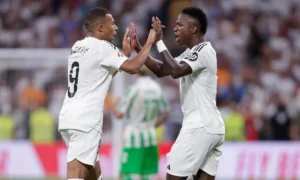 Kylian Mbappé impulsa al Real Madrid a la victoria con dos goles ante el Betis | Que Onda.