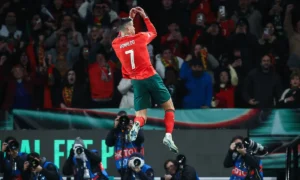 UEFA Nations League Cristiano Ronaldo anota el segundo gol al minuto 72 | Qué Onda