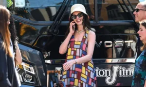 The Devil Wears Prada 2 Anne Hathaway filmando en NYC | Qué Onda