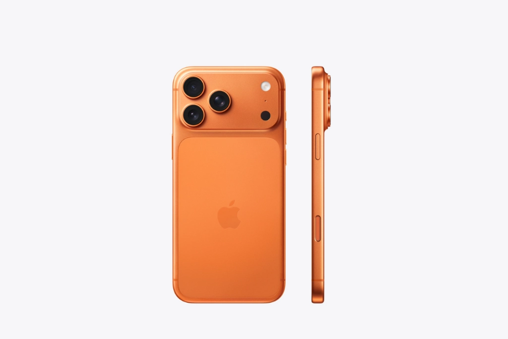 El iPhone 17 Pro naranja fue uno de los colores más llamativos de esta nueva generación | Qué Onda
