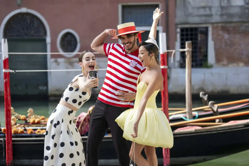 Emily in Paris temporada 5 en Venezia | Qué Onda