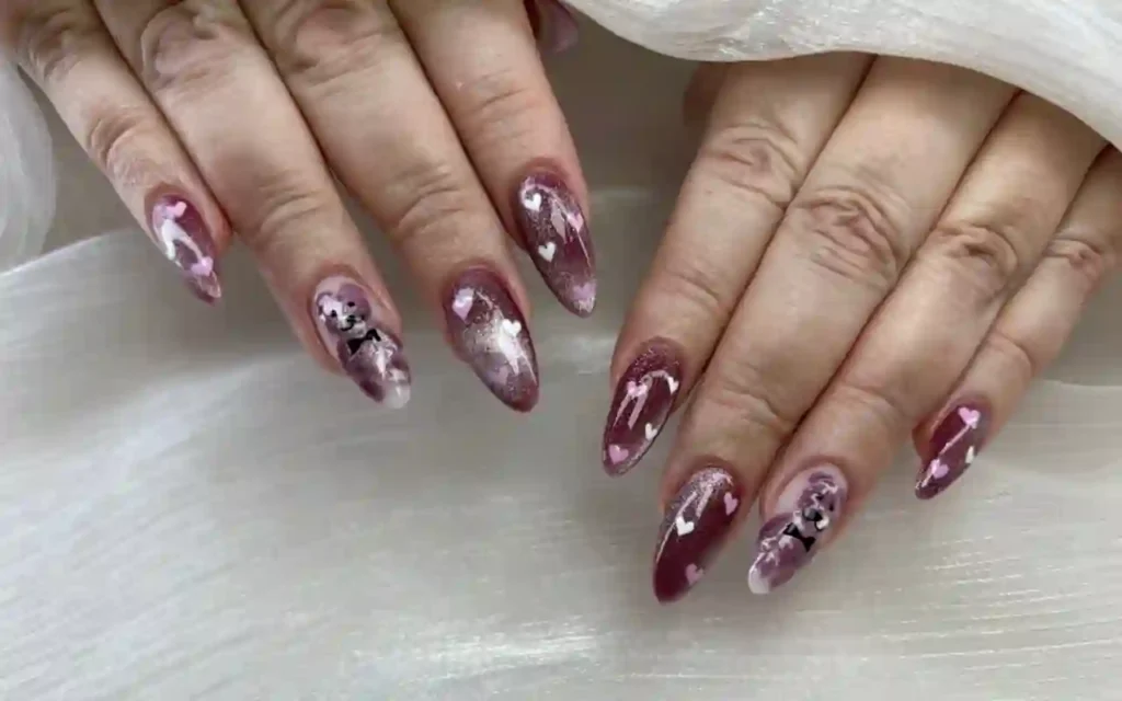 Uñas efecto Gato elegantes y sofisticadas